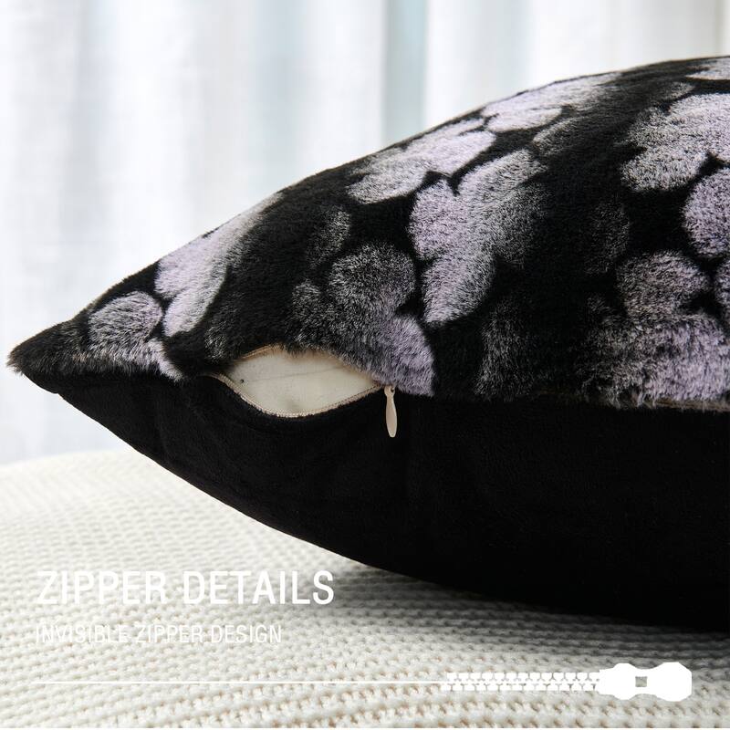 Serenta Ballys FauxFur 2 Piece Pillow Shell Set