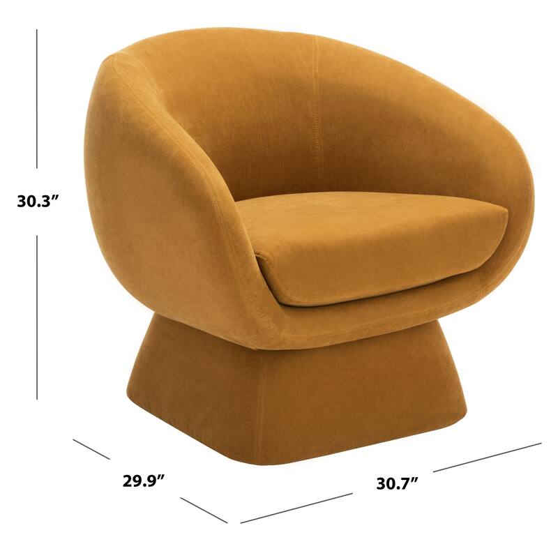 SAFAVIEH Couture Arbenora Modern Accent Chair - 30.7" W x 29.9" L x 30.3" H - 31Wx30Dx30H
