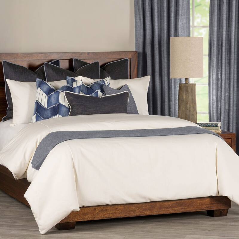 Overall Denim-Style Duvet & Insert Set
