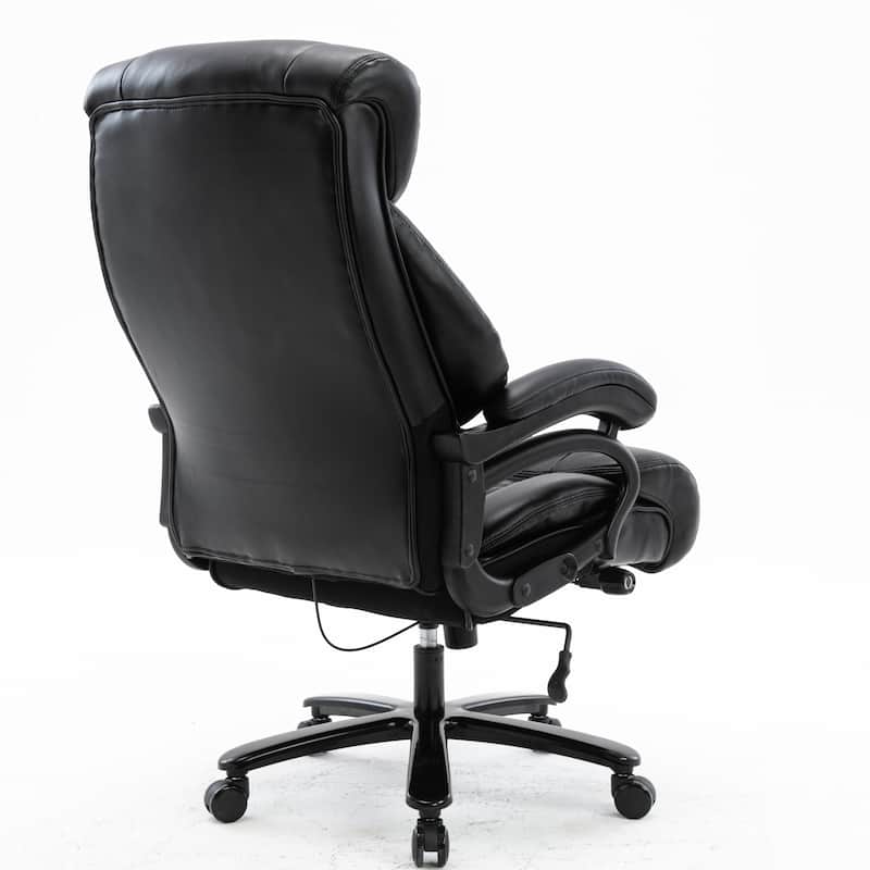 Big and Tall Office Chair 400lb Adjustable Lumbar Support, Heavy Duty