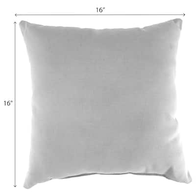 16" x 16" Outdoor Throw Pillow - Set of 2 - 16'' L x 16'' W x 7'' H