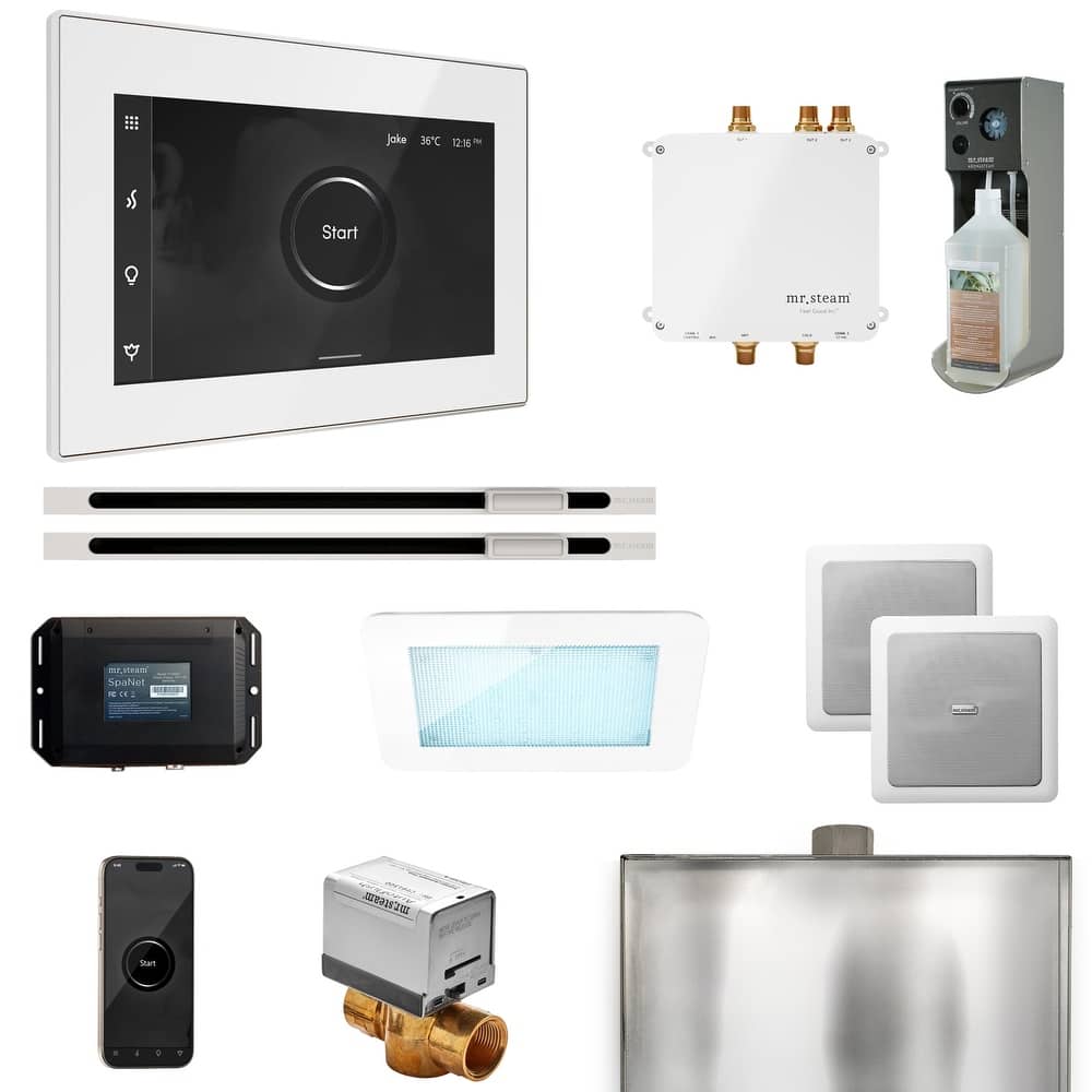 Mr Steam BLS1-XL Bliss Max Linear Package Steam Shower Control Package