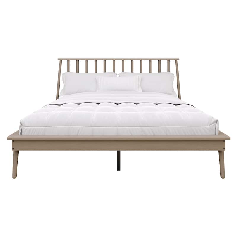 CraftPorch Vintage Wooden Platform Bed