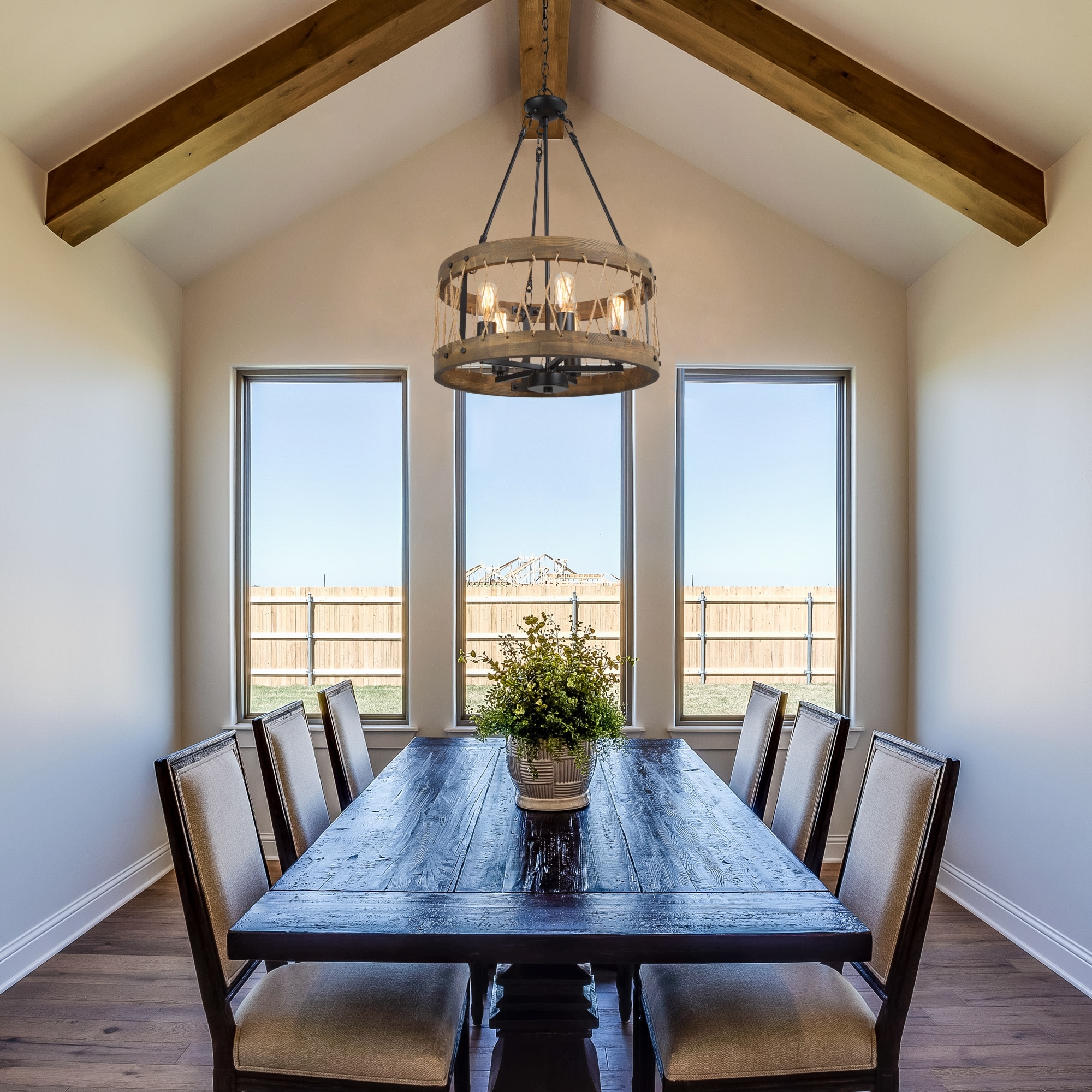 Modern rustic chandelier discount