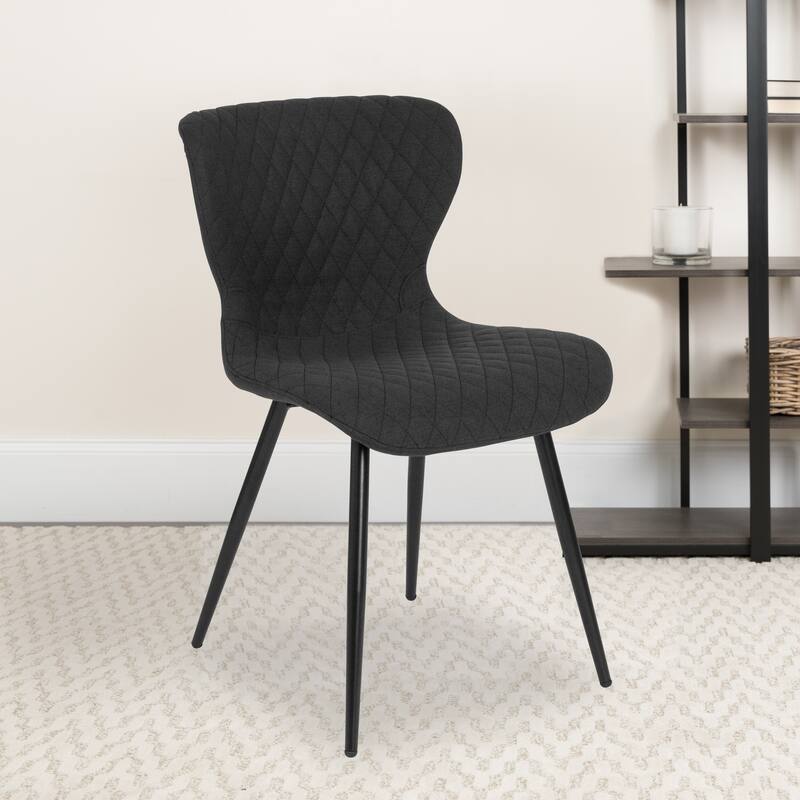 Contemporary Vinyl Upholstered Chair
