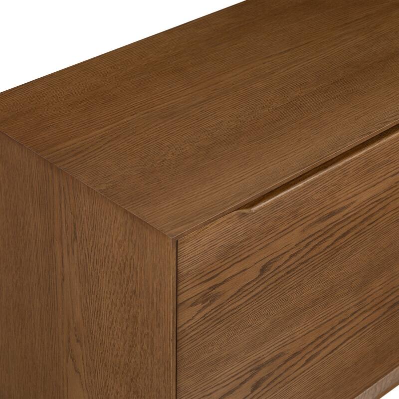 Maro 71" Oak Sideboard in a Walnut Finish