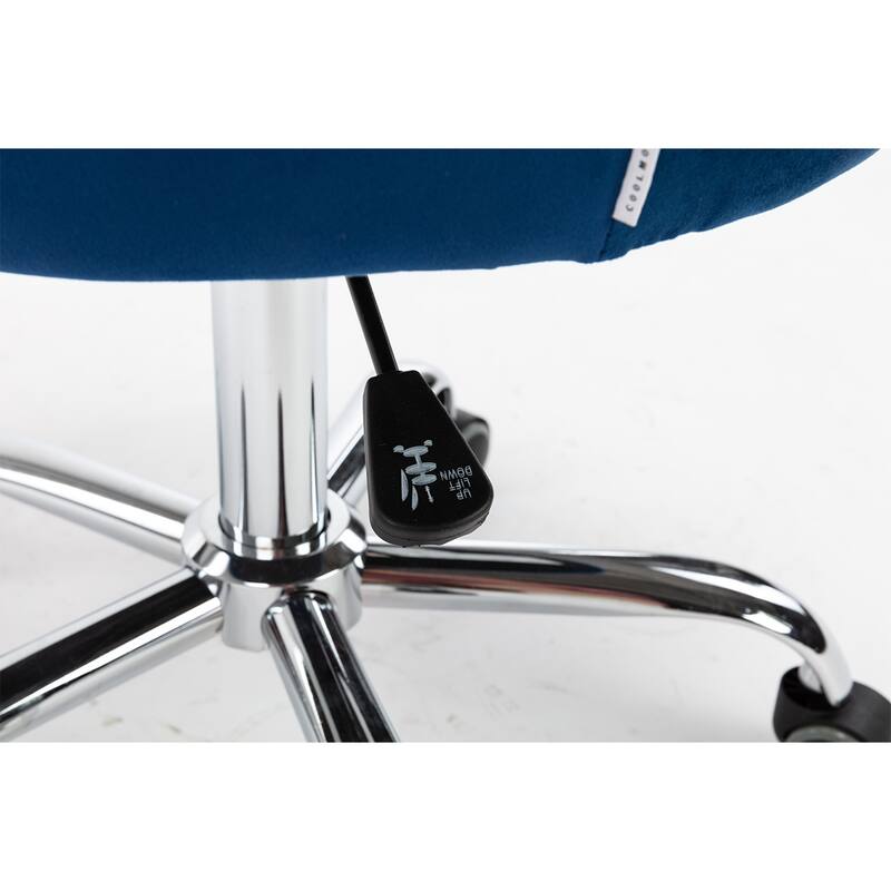 Merax Swivel Velvet Shell Chair for Living Room