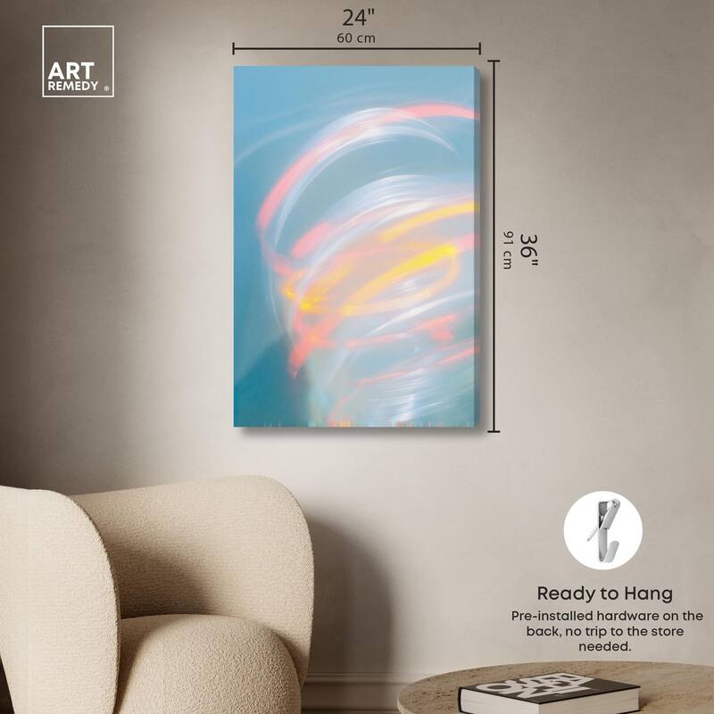 Swirling Light I Canvas by Art Remedy, Gallery Wrapped