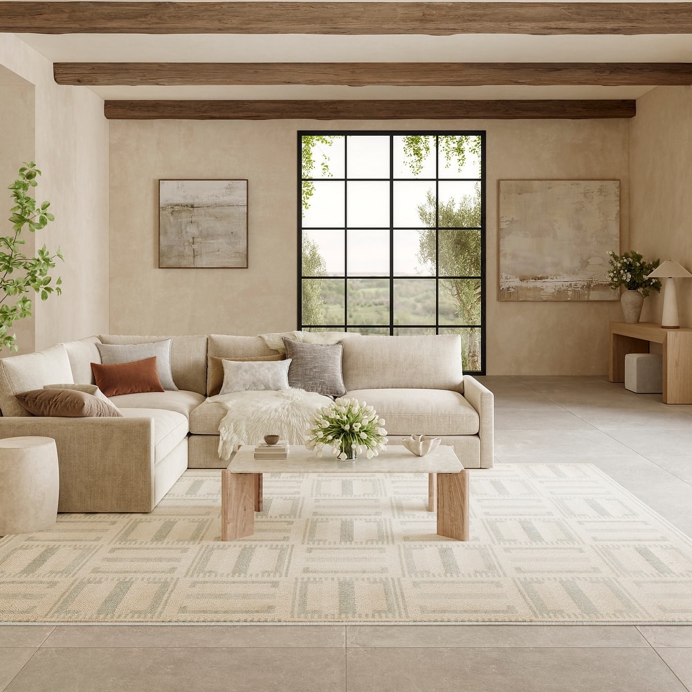 Nourison Nordic Indoor only Abstract Area Rug