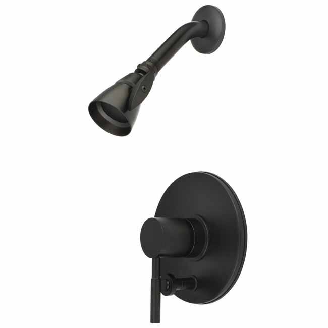 Kingston Brass Concord Shower Only Trim Package with 1.8 GPM Single - Oil Rubbed Bronze
