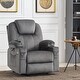 preview thumbnail 19 of 59, Mcombo Electric Power Lift Recliner Fabric Chair with Massage Heat Trout