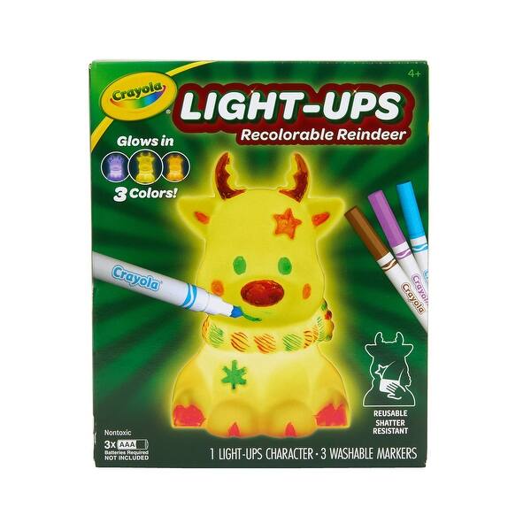 slide 2 of 10, Crayola Light Ups - Reindeer - Assorted Assorted - Kids