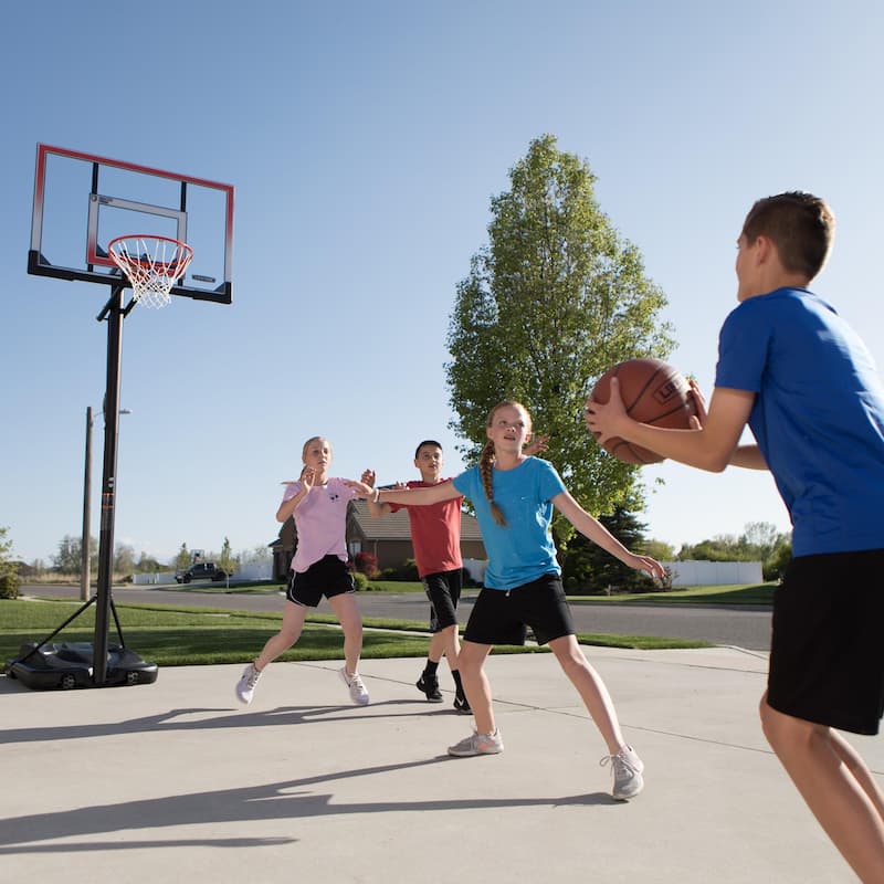 Lifetime Adjustable Portable Basketball Hoop (50-Inch)