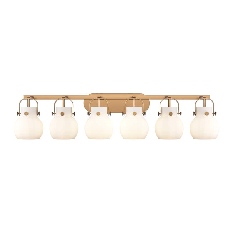 Innovations Lighting 423-6W-10-46 Pilaster II Sphere Vanity Pilaster