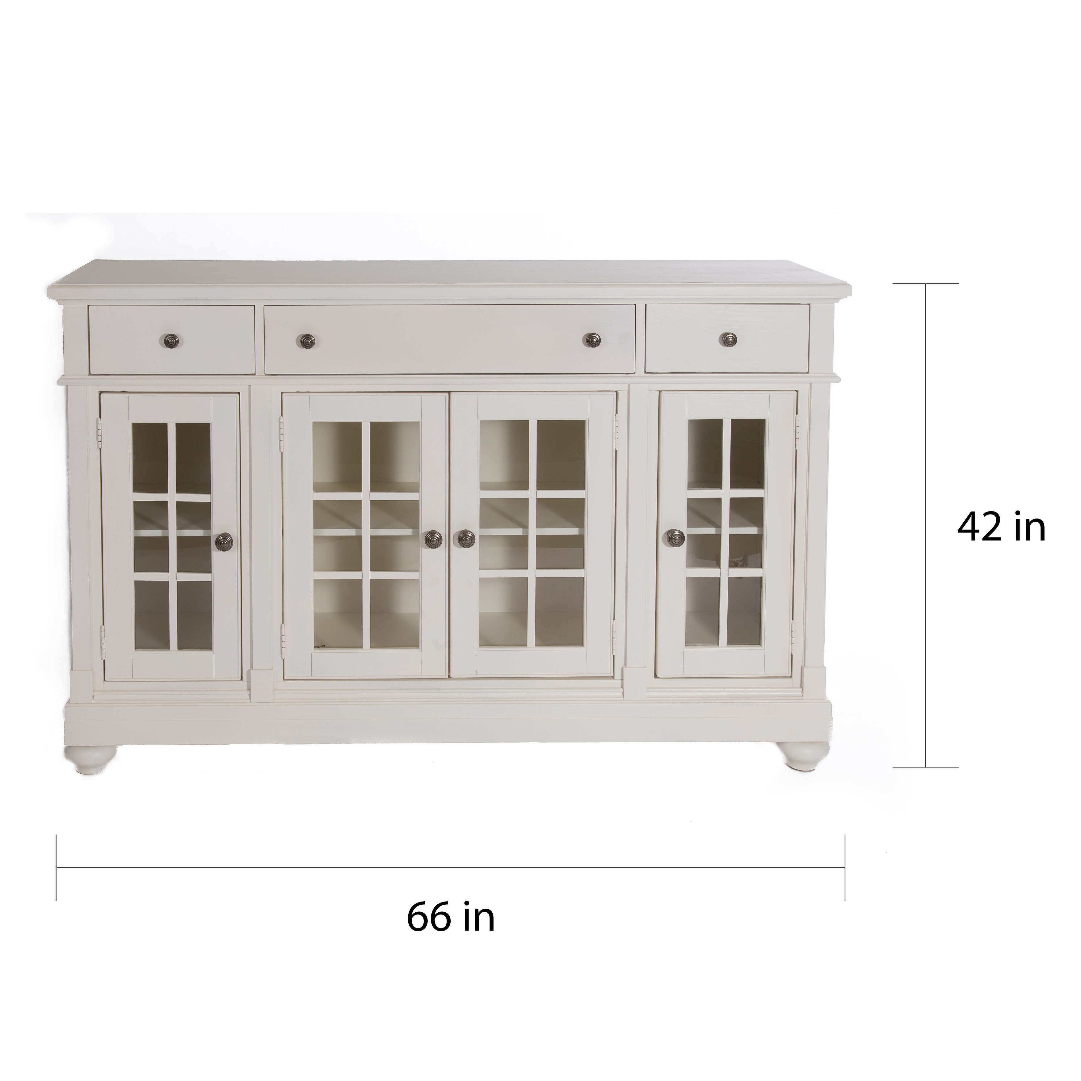 Cottage Harbor White Buffet On Sale Overstock 10644826