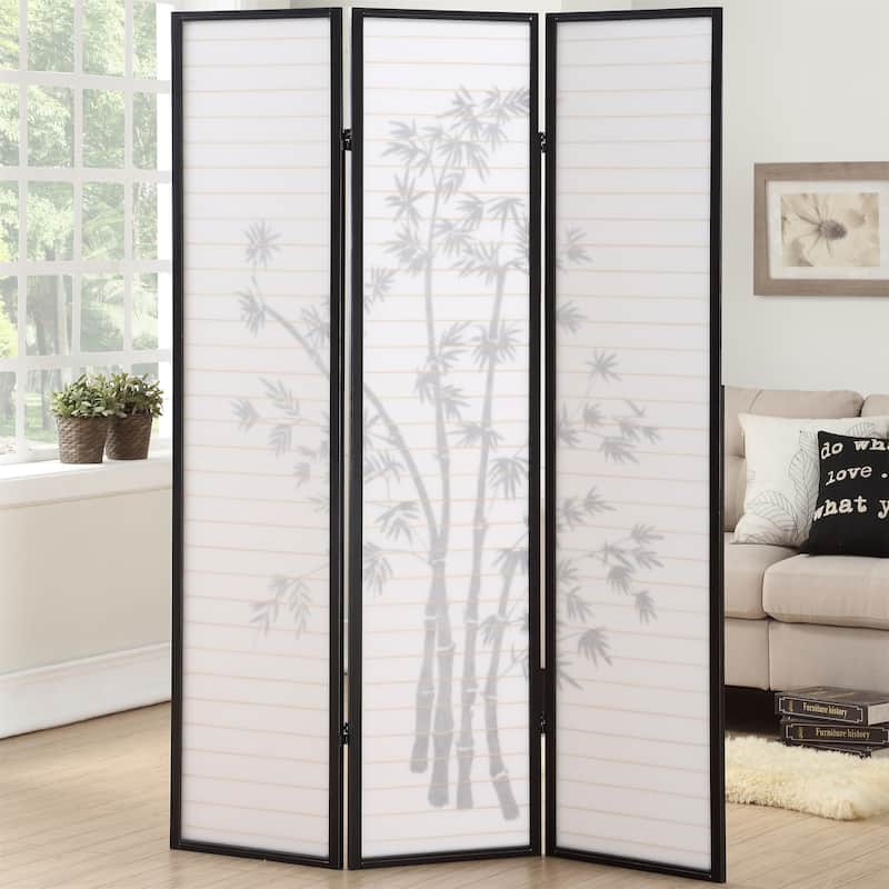 3-Panel Oriental Shoji Screen