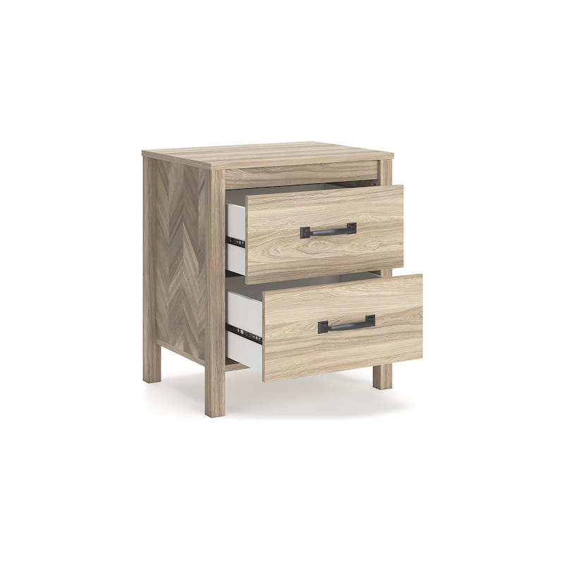 Signature Design by Ashley Battelle Tan Nightstand