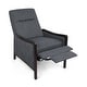 preview thumbnail 26 of 63, Veatch Contemporary Upholstered Pushback Recliner by Christopher Knight Home