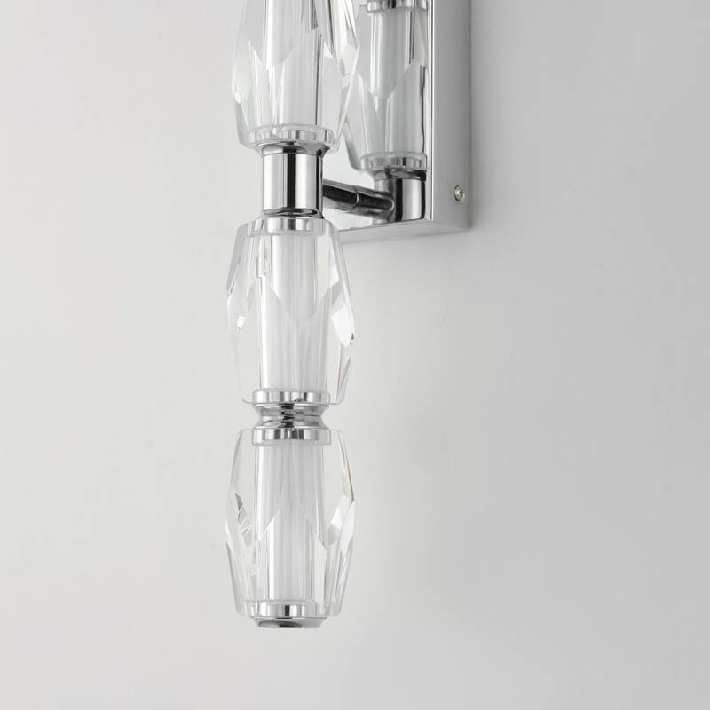 Studio M SM24865 Dolce Vita 6 Light 5" Wide LED Bath Bar with Beveled
