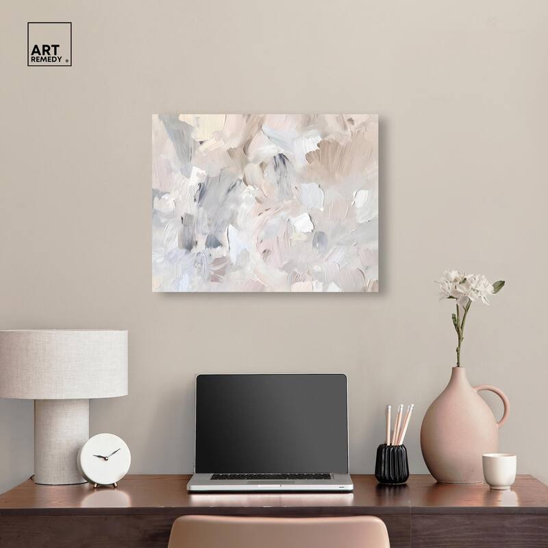 Soft Colors Fade II Canvas by Art Remedy, Gallery Wrapped