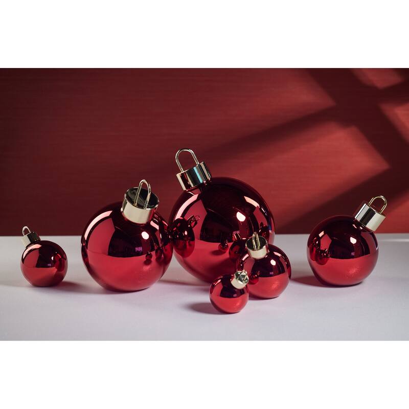 LED Oversized 11.75" Glass Ball Ornament