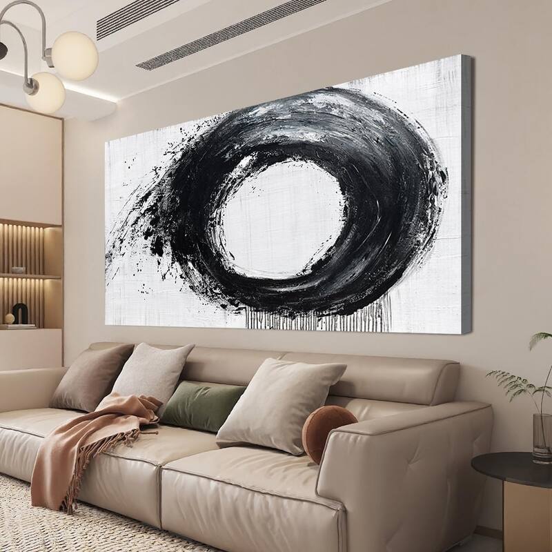 Black and White Abstract Wall Art Prints Wall Art