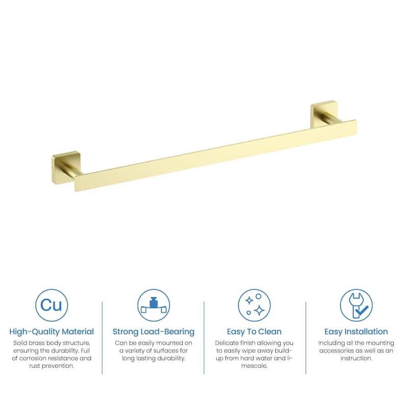 Blaze 18 inch Bathroom Towel Bar
