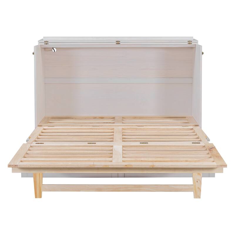 Murphy Bed with Versatile Storage & Large Drawers