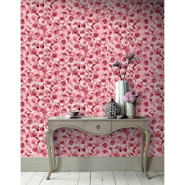 Arthouse Rose Wall Raspberry Vinyl Wallpaper Overstock 32841473 Arthouse wallpaper wallpaper designs available direct & online in the uk. arthouse