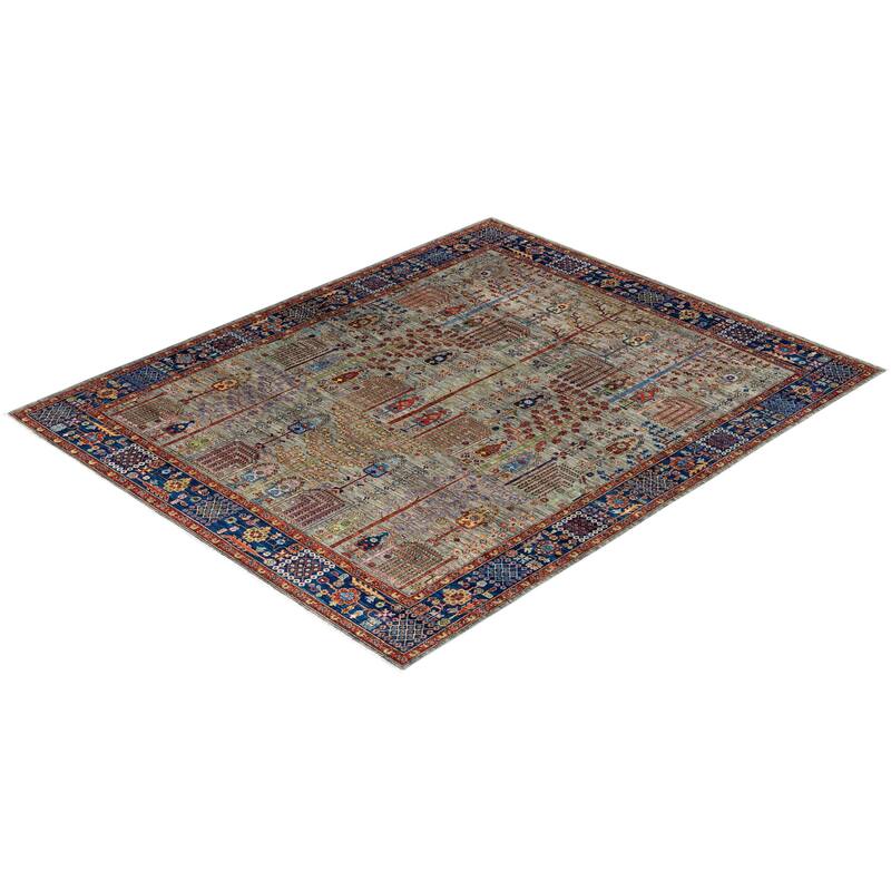 Serapi One-of-a-Kind Hand-Knotted Area Rug - Brown, 8' 0" x 9' 9" - 8' 0" x 9' 9"