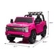 preview thumbnail 16 of 15, Chevrolet Silverado HD Kids Ride-On Truck, 24V, 4WD, Dual Seats, Bluetooth & Music, for Ages 3-8