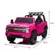 preview thumbnail 16 of 15, Licensed Chevrolet Silverado HD 24V Ride-On Truck with Remote Control, 4WD, 2 Seats, FM/Bluetooth, and LED Lights
