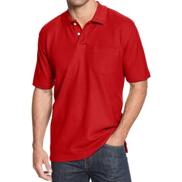 Shop John Ashford Mens Big Tall Polo Shirt Pocket Polo 3xb