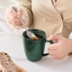 preview thumbnail 26 of 45, vancasso STARRY Stoneware 4-Piece Coffee Mug Set 12oz/16oz