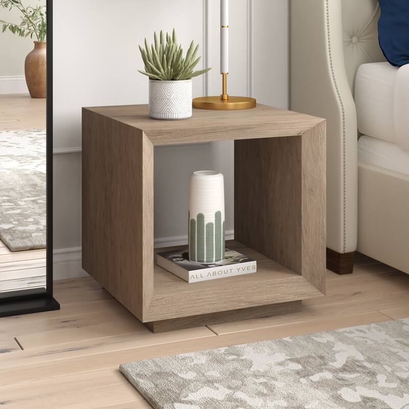 Tannen 22" Wide Rectangular Side Table