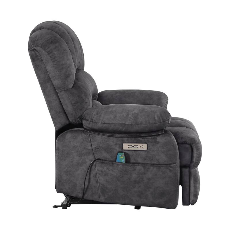 Electric Recliner Chair Lift Recliner with Heat and Massage for Adults Set of 2