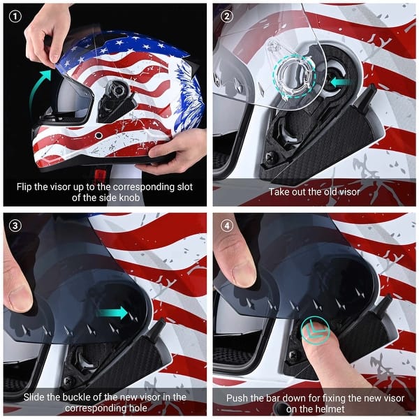 Motorcycle Helmet Visor Replacement Wind Shield for AHR RUN-F Full Face Helmet - Bed Bath & Beyond - 42382013 Motorcycle Helmet Visor Replacement Wind Shield for AHR RUN-F Full Face Helmet - Bed Bath & Beyond - 42382013