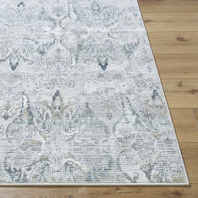Livabliss Lorenz Traditional Medallion Area Rug