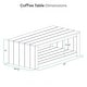 preview thumbnail 10 of 10, Cambridge Casual Provence Indonesian Teak 4-Piece Outdoor Conversation Set