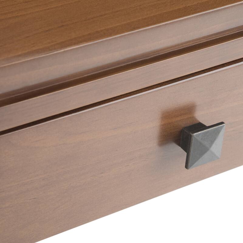 WYNDENHALL Essex Solid Wood 18-inch Square 1-drawer End Table
