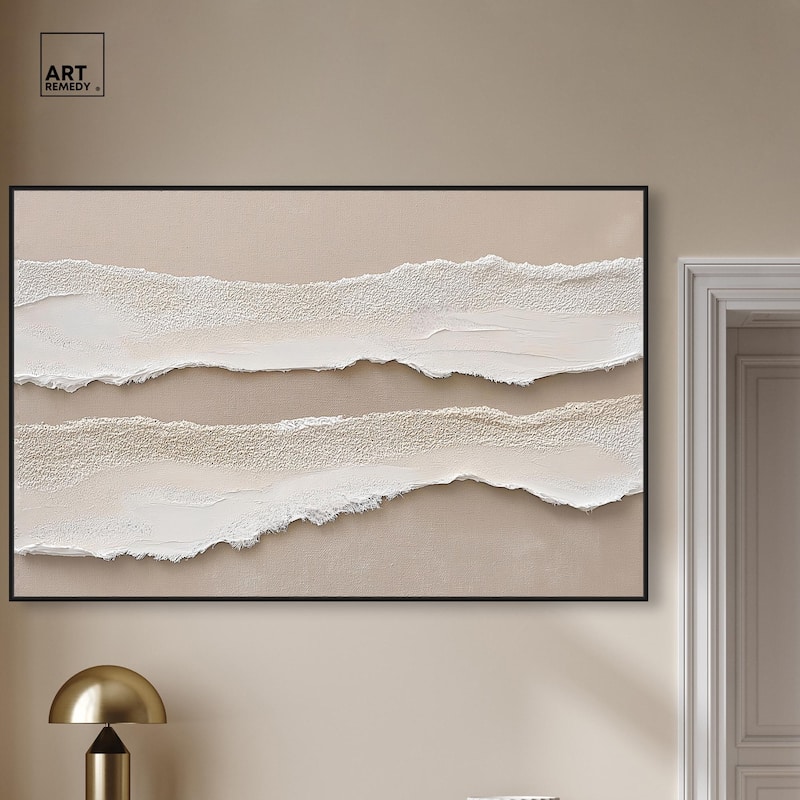 Textured Sea III Canvas by Art Remedy
