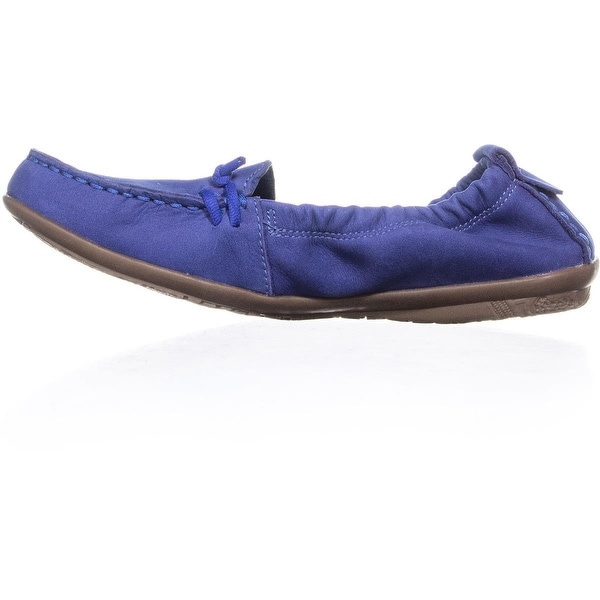 hush puppies blue loafers