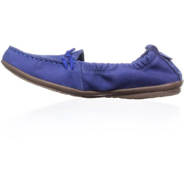 Shop Hush Puppies Ceil Slip On Loafer Flats Royal Free Shipping