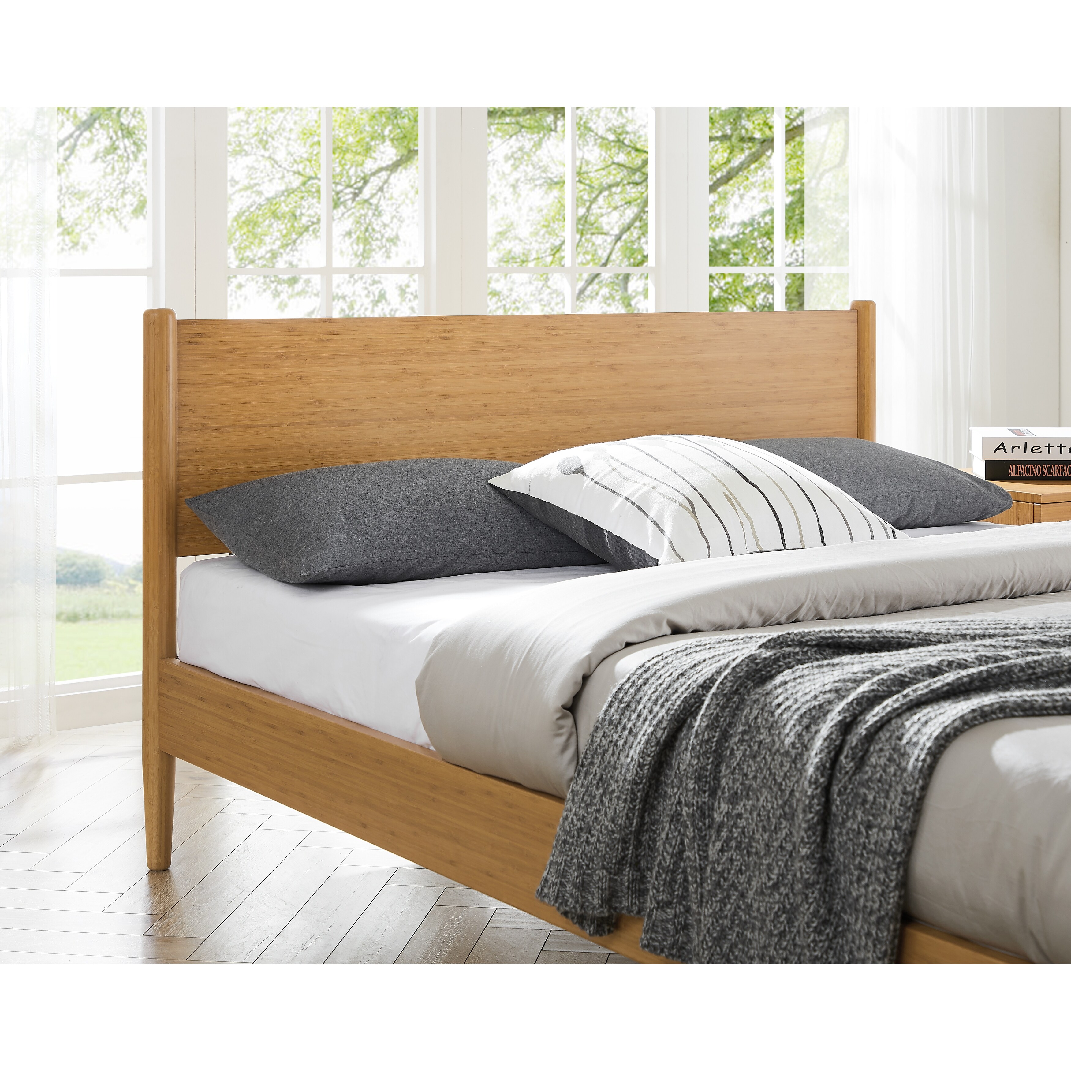 Mason solid shop wood platform bed