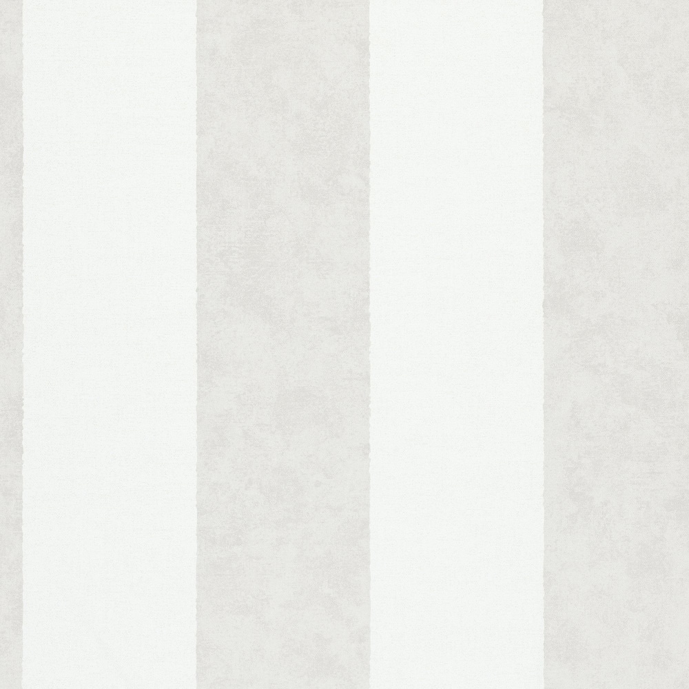 Galerie Wallcoverings Flora Thick Stripes Vinyl on Non-woven Matte Wallpaper Roll