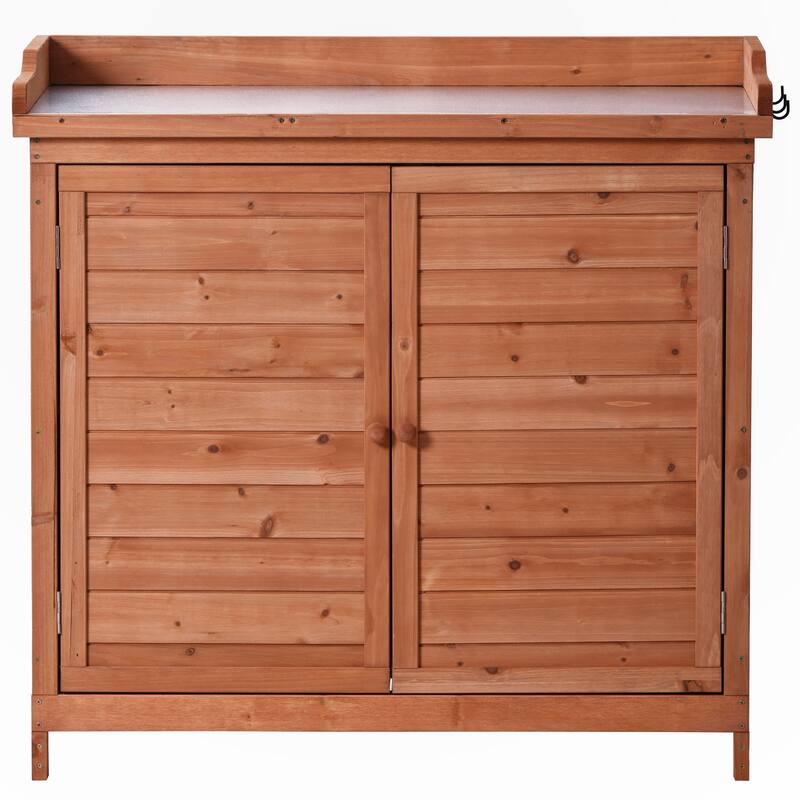 Outdoor Potting Bench Table
