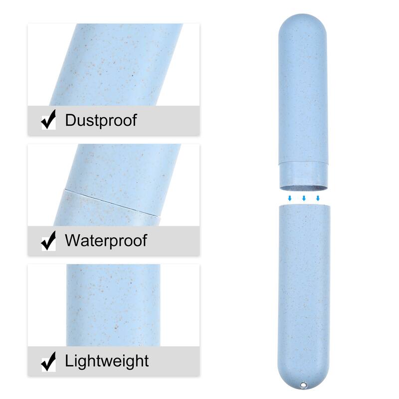 Toothbrush Holders Case for Travel 8.07"x1.22"x0.83"