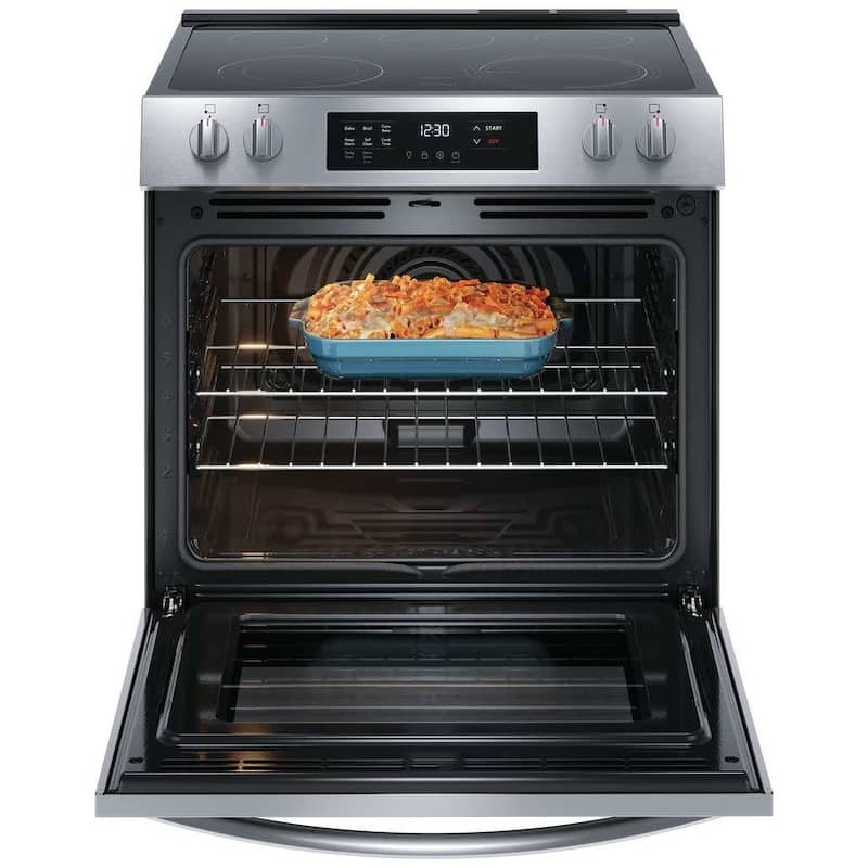 Frigidaire FCFE3083A 30" Wide 5.3 Cu. Ft. Slide In Electric Range with