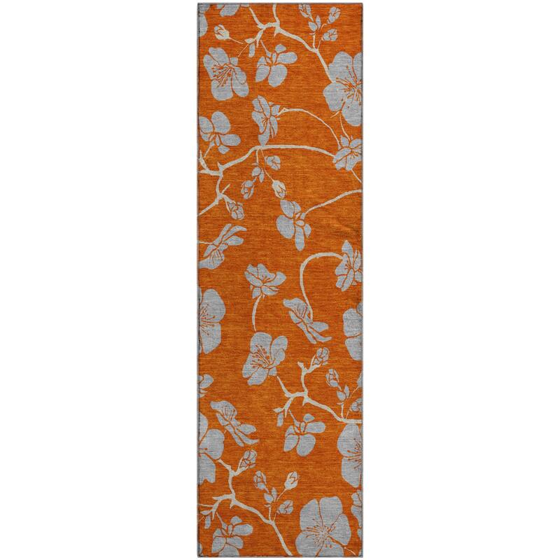 Premium Washable Super Soft Modern Floral Mayfield Rug