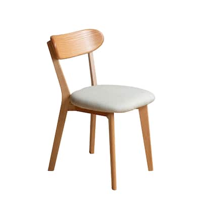 Dining Chair Wooden FAS Grade Oak Natural Wood 100% Dirt-free Wood Chair Solid Chair Table Chair Wooden Living Room Chair